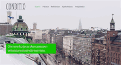 Desktop Screenshot of conditio.fi