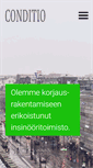 Mobile Screenshot of conditio.fi